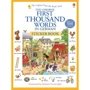 First Thousand Words in German Sticker Book / Первая 1000 слов на немецком с наклейками