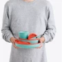 Набор посуды Sea to Summit Passage Dinnerware Set, 2P, 14 Piece, Spicy Orange/Aqua Sea Blue (STS ACK037051-122123) фото 3