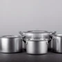 Набор алюминиевых кастрюль Gusto GT-1600-05 10 предметов 3.5л/4.5л/6л/8л/10л (121716): Количество предметов в наборе 10