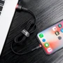 Кабель Baseus USB Cable to Lightning 2.4A 1m Red/Black (CALKLF-B19) фото 7