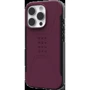 Чехол для iPhone Urban Armor Gear UAG Civilian Magsafe Bordeaux (114444119049) for iPhone 16 Pro: Тип чехла накладка на заднюю часть