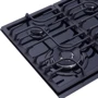 Варочная поверхность газовая Perfelli HGG 61664 BL: Количество конфорок 4