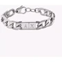 Чоловічий браслет Armani Exchange сріблястий (AXG0077040)