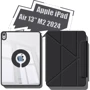 Аксессуар для iPad BeCover Ultra Slim Origami Flex with Pencil mount Black for iPad Air 13 (2024 / 2025) (712980)