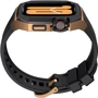 Аксессуар для Watch Fluororuuber with Stainless Stell Case Black/Gold (FLS181117) for Apple Watch 44/45/49mm Ultra фото 10