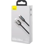 Кабель Baseus USB Cable to USB-C Display Fast Charging 1m Black (CATSK-01): Длина 1 м
