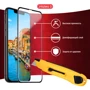 Защитное стекло для iPhone Intaleo Tempered Glass Full Glue Black for iPhone 8 Plus/iPhone 7 Plus: Тип аксессуара защитное стекло