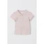 Поло H&M 8542571 86 см светло-розовое