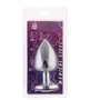 Анальная пробка утяжеленная 460 грамм, Silver Emerald, L
