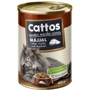 Влажный корм Cattos для взрослых кошек с печенью 5х415 г (5999883273074): Тип Влажный корм