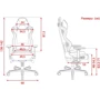 Кресло DXRacer Air PRO белое-красное (AIR-R1S-WRN.G-B3-NVF) фото 8