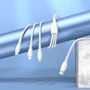 Кабель Borofone USB Cable to Micro USB/Lightning/Type-C 1m White (BX71) фото 3