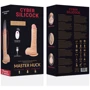 Фаллоимитатор с вибрацией и фрикциями CYBER SILICOCK Master Huck