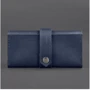 Женский кошелек BlankNote синий (BN-PM-3-navy-blue): Материал Натуральная кожа