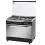 Газова плита Fresh N90 G5 / 01 (60x90) (чорний / нержавіюча сталь): Управління механічне