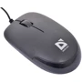 Мышь Defender Datum MM-010 Black (52010): Интерфейс подключения проводная USB