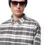 Рубашка Jack Wolfskin Nature Time Shirt M 1403621-7778 48 серая с длинным рукавом: Воротник/Горловина Отложной