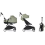 Шасі біле Babyzen YOYO² з люлькою Bassinet (без дощовика) Olive/Оливковий (BZ10109-01/595411/595511) фото 7