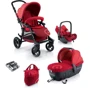 Универсальная коляска 3в1 Concord Fusion Air Sleeper 2 RED (FASL0935)
