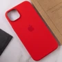 Чехол для iPhone TPU Silicone case with Magsafe Red for iPhone 14 фото 6
