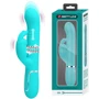 Вибратор с поступательным движением LYBAILE Pretty Love Coale Тurquoise (BW-500013-1)