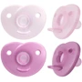 Пустышка для девочки Philips AVENT Soothie 0-6 мес розовый 2 шт (SCF099/22)