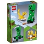 Конструктор LEGO Minecraft Большие фигурки Minecraft, Крипер и Оцелот 184 детали (21156): Количество деталей, шт. 184