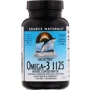 Source Naturals Arctic Pure Omega-3 1125 Enteric Coated Fish Oil 1,125 mg 60 Softgels Риб'ячий жир Омега-3