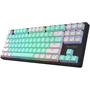 Клавиатура HATOR Rockfall 2 Mecha Signature Edition Black/Mint/White (HTK-520-BMW): Количество клавиш 87