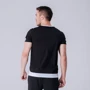 Спортивна футболка Peak FW692061-BLA 54 чорна: Склад Спандекс, бавовна