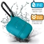 Чехол для наушников Catalyst Waterproof Case Glacier Blue (CATAPDTEAL) for Apple AirPods: Материал Силикон