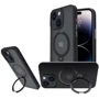 Чохол для iPhone Mobile Case Metal Buttons with MagSafe HQ Ring Black для iPhone 14 / 13