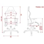 Кресло DXRacer King черное (GC-K99-N-A3-01-NVF) фото 11