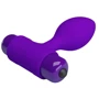 Анальная пробка с вибропулей LYBAILE Pretty Love Vibro Butt Plug (фиолетовая)