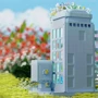 Конструктор Телефонная будка 2079 деталей (TT 1001)