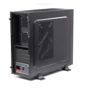Корпус PrologiX M03/031G Black/Gold 400W: Типорозмір Mini-Tower