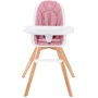 Стільчик для годування Kinderkraft Tixi Pink (KKKTIXIPNK0000): Матеріал пластик