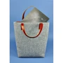 Жіноча сумка шоппер BlankNote коричнева (BN-BAG-17-felt-k): Фактура матова, Ткана