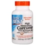 Doctor's Best High Absorption Curcumin with C3 Complex and BioPerine 1,000 mg 120 Tabs Куркумин С3 комплекс з біоперіном