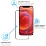 Захисне скло для iPhone Global Tempered Glass Full Glue Black for iPhone 12 Pro Max: Колір чорний