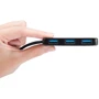 Адаптер Transcend 4xUSB 3.0 Black (TS-HUB2K): Цвет черный