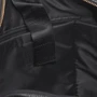 Мужская сумка мессенджер Borsa Leather черная (K11118-black): Застежка Молния