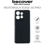 Чохол для телефона BeCover TPU Case Black для Motorola Edge 50 Pro (711756): Колір черный