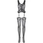 Бодистокинг Obsessive Bodystocking F221 black XL/XXL