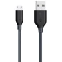 Кабель ANKER USB Cable to microUSB Powerline V3 90cm Grey (A8132H11/A8132G11)