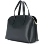 Жіноча сумка тоут Furla Block M Tote чорна (WB00121): Фактура матова, Зерниста