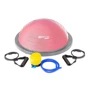 Степ та балансувальна платформа Hop-Sport Bosu HS-L058 light pink