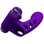 Клиторальный стимулятор на палец Pretty Love - Orlando Finger Violet, BI-014836-1
