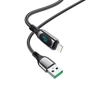 Кабель Hoco USB Cable to Lightning S51 Extreme 2.4A 1.2m Black: Тип USB Cable - Lightning