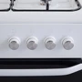 Газовая плита Eleyus FARO 6001 EF WH: Газ-контроль конфорок есть
